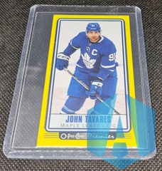 2021-22 O-Pee-Chee Premier Tallboys Yellow #P8 John Tavares